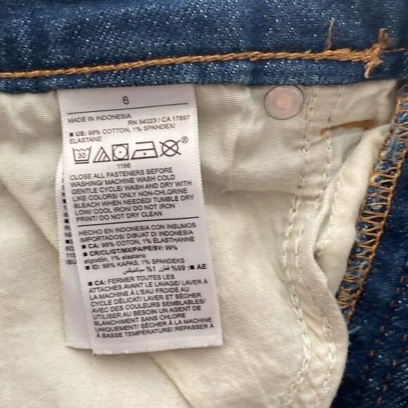 old navy higher high rise sky hi aline secret smooth pockets shorts Wyatt wash - Picture 4 of 11